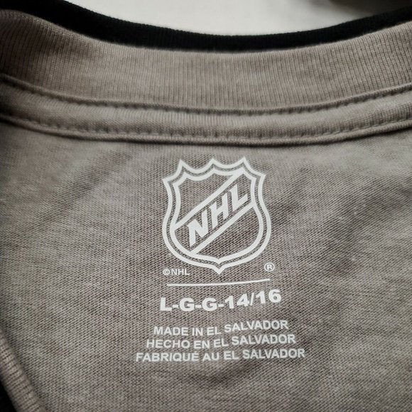 NWT Pittsburgh Penguins NHL Black Long Sleeve T-Shirt Youth Large New With Tags - Picture 2 of 7